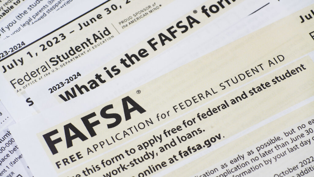 How not to make mistakes on the FAFSA